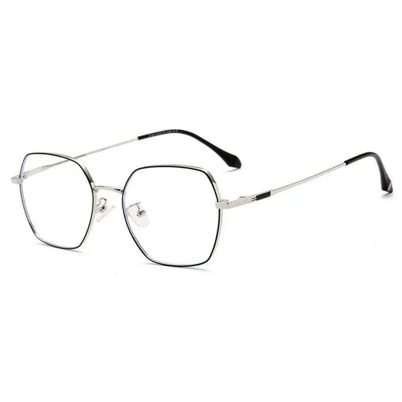 Unisex Full Rim Alloy Prescription Glasses 9339 — view 10 | Rx Spectacle