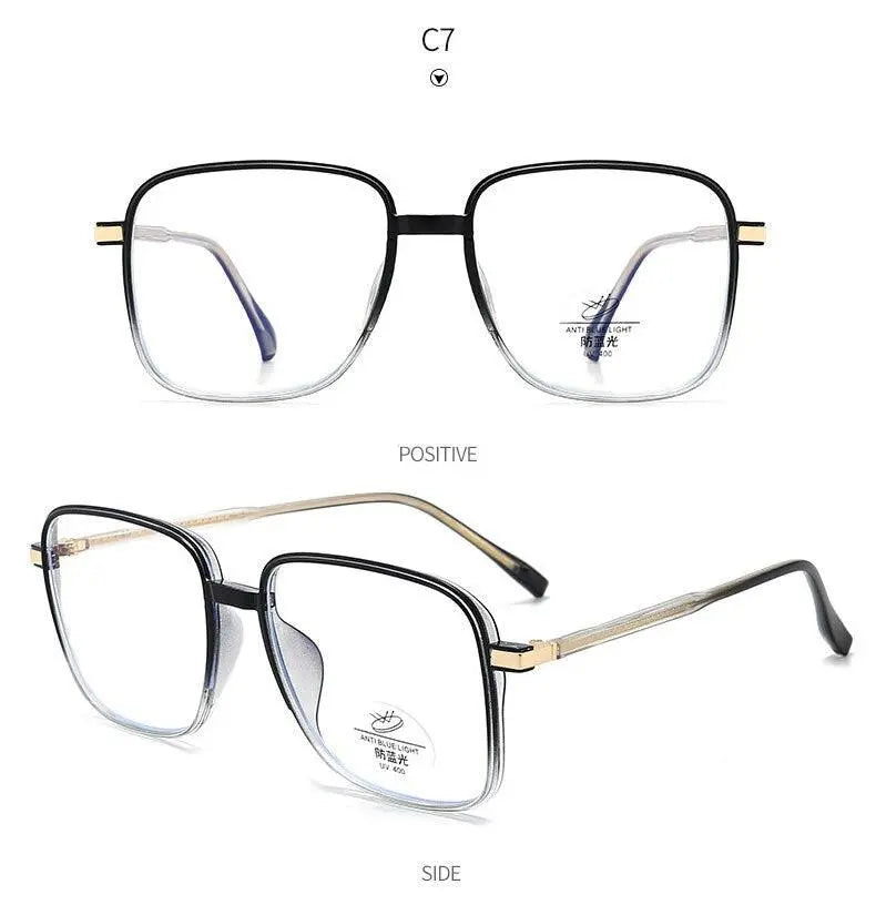 Unisex Square Full Rim TR90 Prescription Glasses 8877 — view 22 | Rx Spectacle