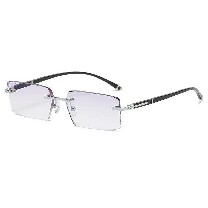 Men's Rimless Titanium Prescription Glasses 58065 — view 12 | Rx Spectacle