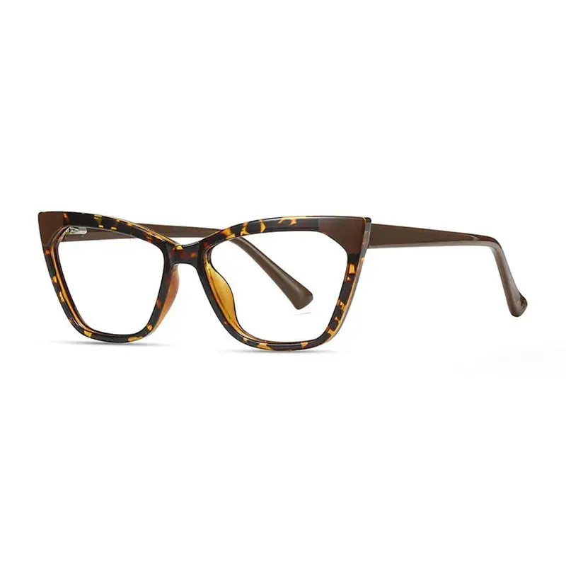 Women's Cat Eye Full Rim TR90 Prescription Glasses 62040 — view 6 | Rx Spectacle