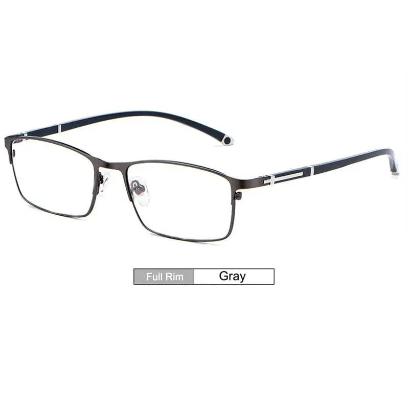 Unisex Full Rim Alloy Prescription Glasses P9211 — view 6 | Rx Spectacle
