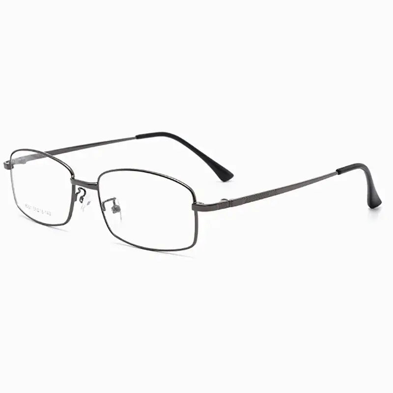 Women's Oval Full Rim Alloy Prescription Glasses 82019 — view 3 | Rx Spectacle