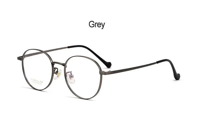 Unisex Polygon Full Rim Titanium Prescription Glasses 3933 — view 19 | Rx Spectacle