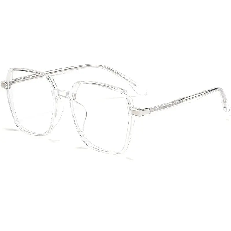 Unisex Polygon Full Rim Alloy Prescription Glasses 3700d — view 7 | Rx Spectacle