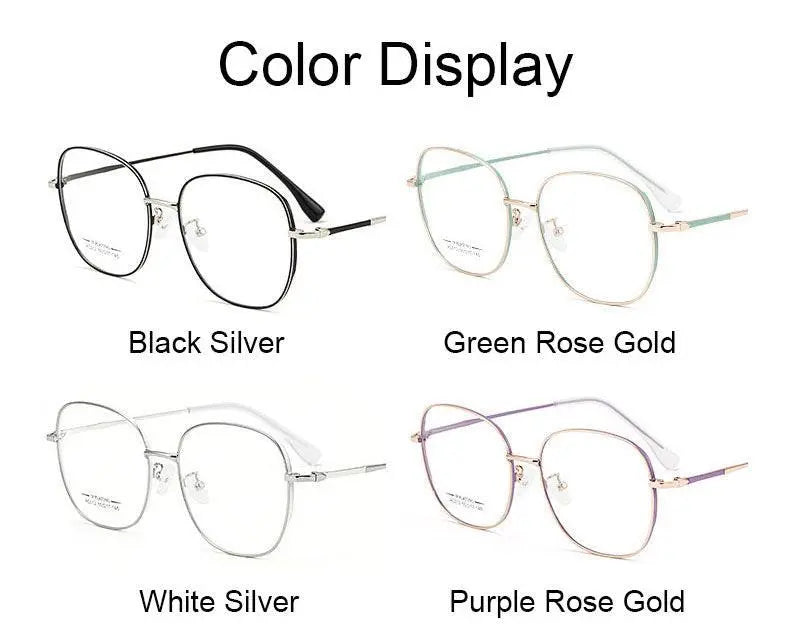 Unisex Full Rim Alloy Prescription Glasses AC012 — view 15 | Rx Spectacle