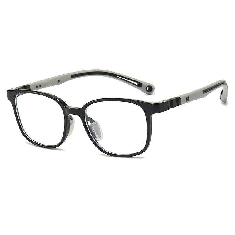 Unisex Square Full Rim Titanium Prescription Glasses Trd101 — view 9 | Rx Spectacle