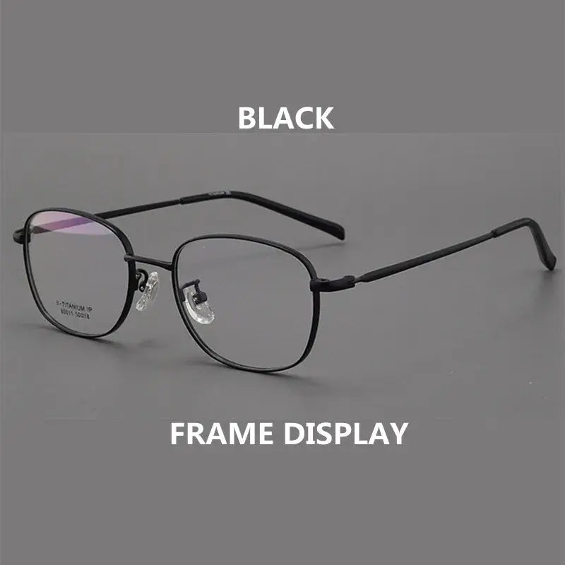 Unisex Irregular Full Rim Alloy Reading Glasses 80011 — view 6 | Rx Spectacle