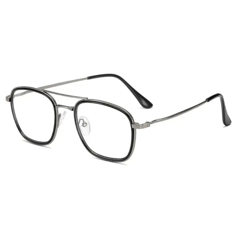 Women's Square Full Rim TR90 Double Bridge Prescription Glasses 72624 — view 4 | Rx Spectacle
