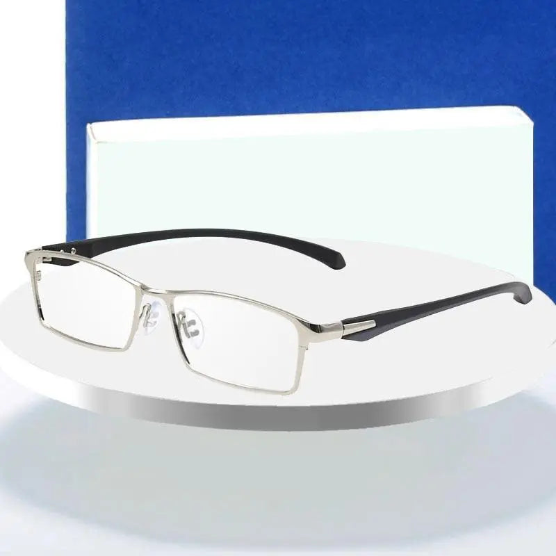 Men's Full Rim Alloy Prescription Glasses — view 1 | Rx Spectacle