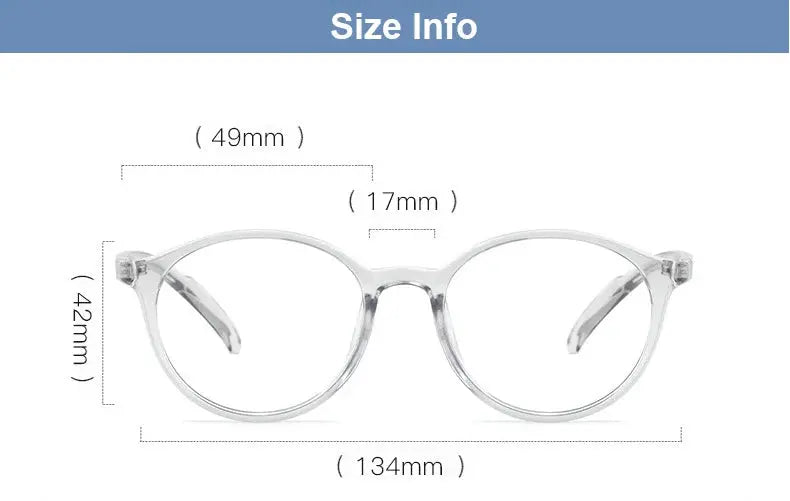 Women's Oval Full Rim TR90 Prescription Glasses 71026 — view 2 | Rx Spectacle