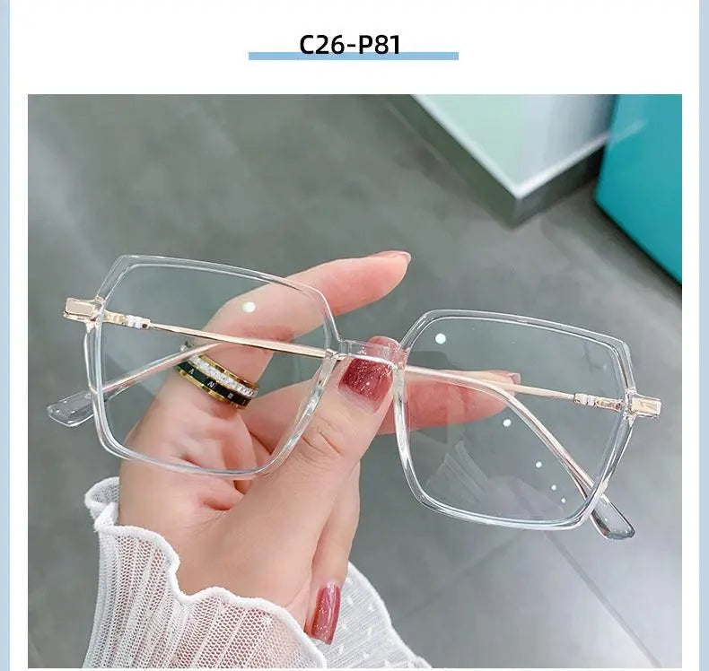 Women's Square Full Rim TR90 Prescription Glasses Lk308 — view 13 | Rx Spectacle