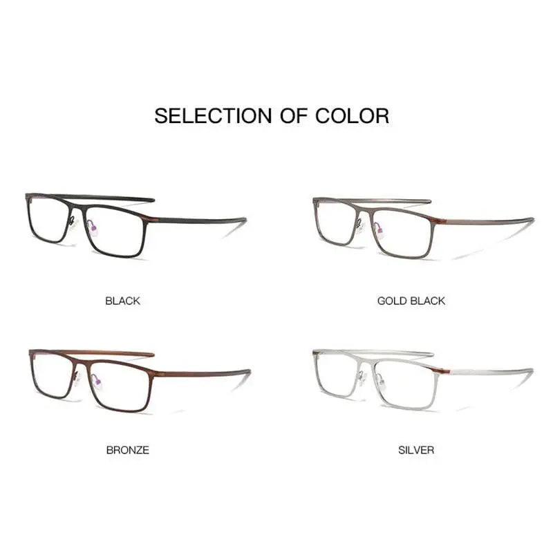 Unisex Full Rim Alloy Prescription Glasses 5138 — view 5 | Rx Spectacle