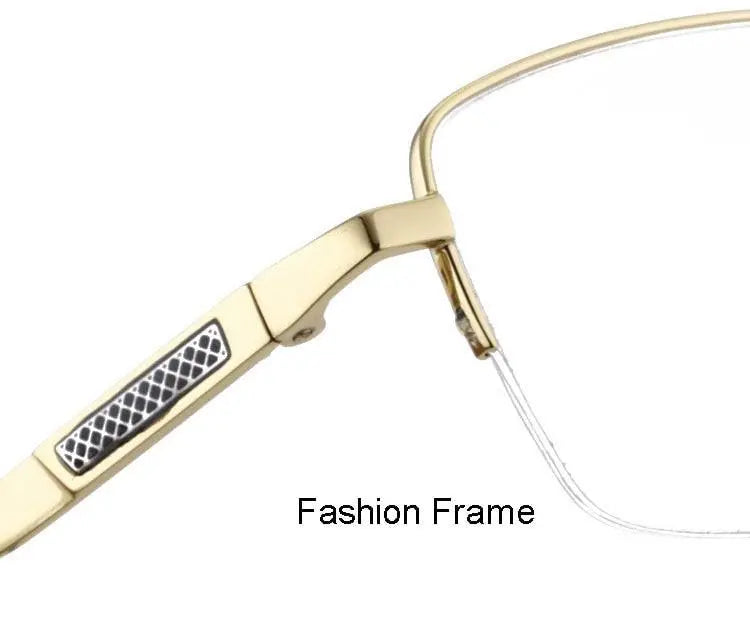 Men's Full Rim Titanium Prescription Glasses Lr7818 — view 16 | Rx Spectacle