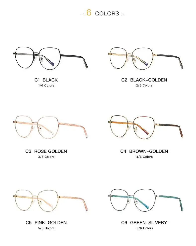 Women's Oval Full Rim TR90 Prescription Glasses 3005 — view 14 | Rx Spectacle