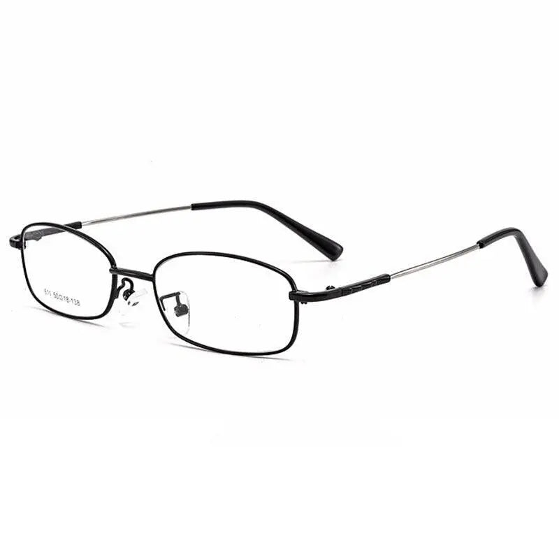 Unisex Full Rim Alloy Prescription Glasses 611 — view 12 | Rx Spectacle