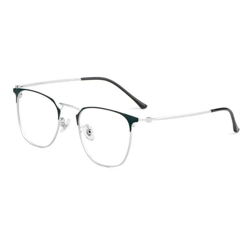 Unisex Round Full Rim Alloy Prescription Glasses 88006 — view 3 | Rx Spectacle