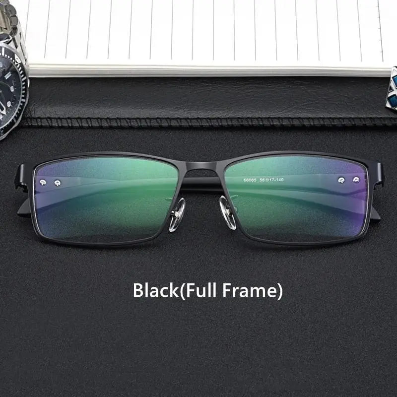 Men's Full Rim Alloy Prescription Glasses 66071/66085 — view 11 | Rx Spectacle