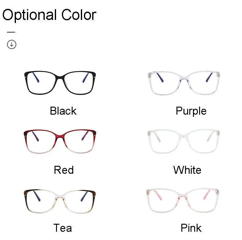 Women's Square Full Rim TR90 Prescription Glasses 7034 — view 13 | Rx Spectacle