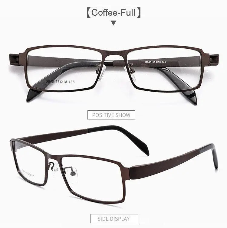 Men's Full Rim Alloy Prescription Glasses D849/D845 — view 21 | Rx Spectacle