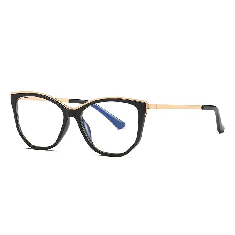 Women's Cat Eye Full Rim Acetate Prescription Glasses 2048 — view 8 | Rx Spectacle