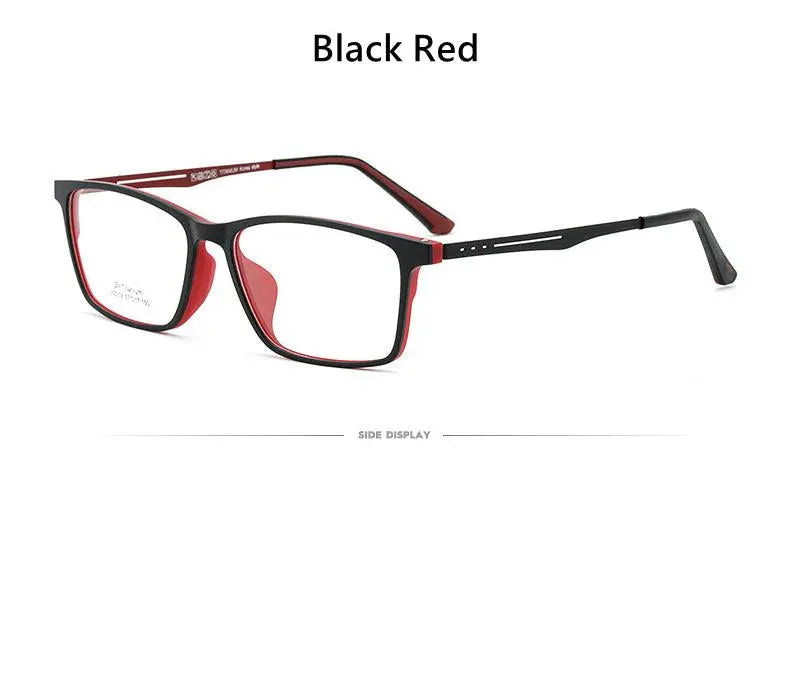 Men's Square Full Rim Titanium Prescription Glasses Y2012 — view 17 | Rx Spectacle
