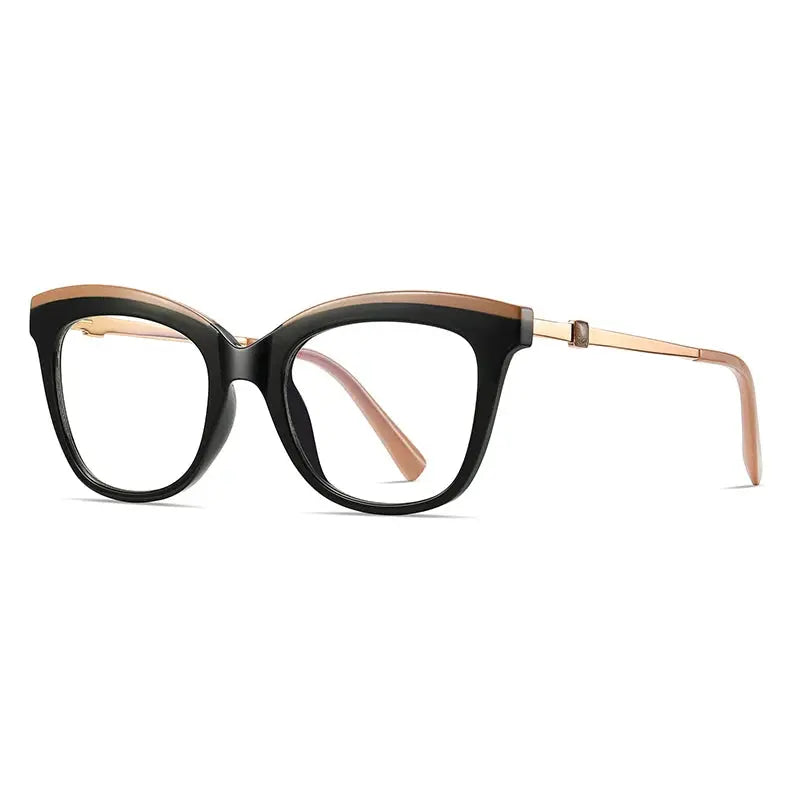 Women's Cat Eye Full Rim TR90 Prescription Glasses 72065 — view 5 | Rx Spectacle