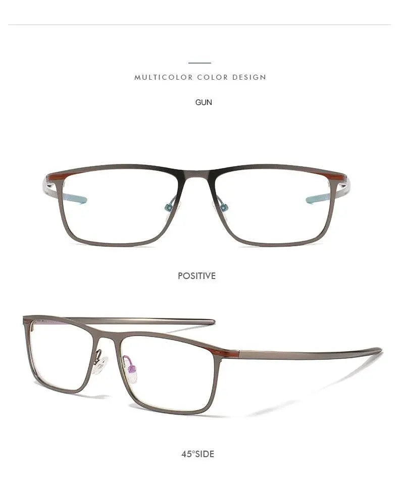 Unisex Full Rim Alloy Prescription Glasses 5138 — view 14 | Rx Spectacle