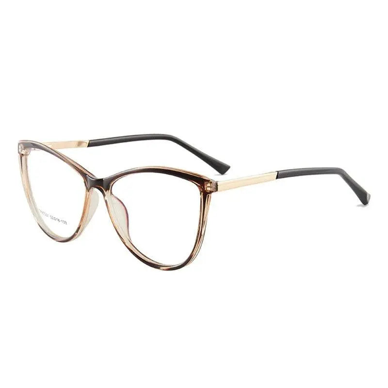 Cat Eye Full Rim TR90 Prescription Glasses 7001 — view 5 | Rx Spectacle
