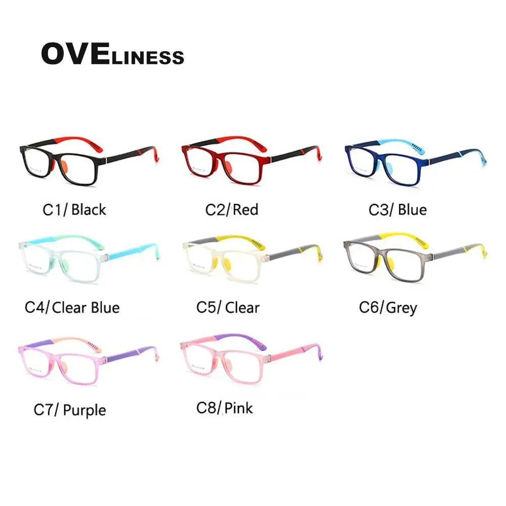 Unisex Square Full Rim Titanium Prescription Glasses Oltrd12p — view 11 | Rx Spectacle