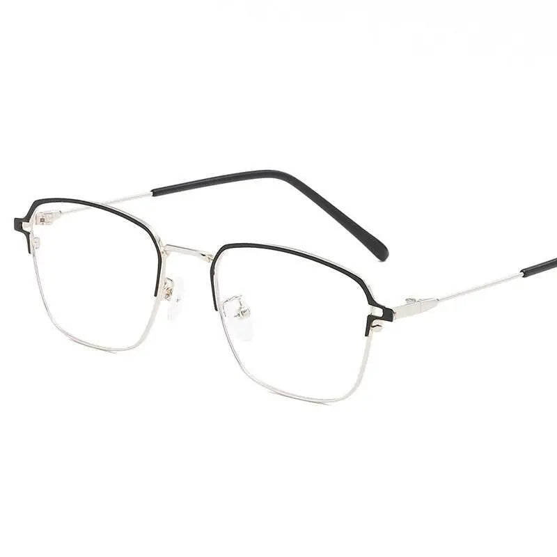 Unisex Square Full Rim Alloy Prescription Glasses 5006 — view 4 | Rx Spectacle