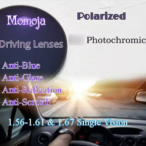 Single Vision Polarized Photochromic Driving Lenses — view 1 | Rx Spectacle
