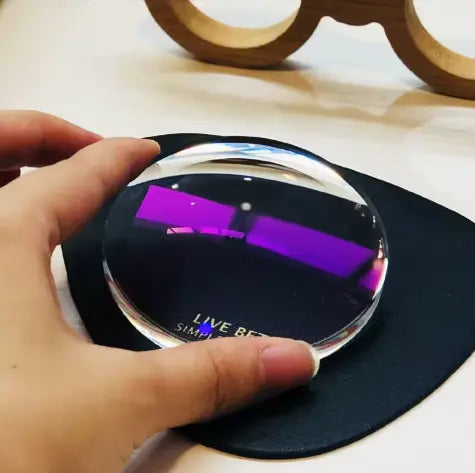 Single Vision Computer Anti-Blue/Glare Clear Lenses — view 2 | Rx Spectacle