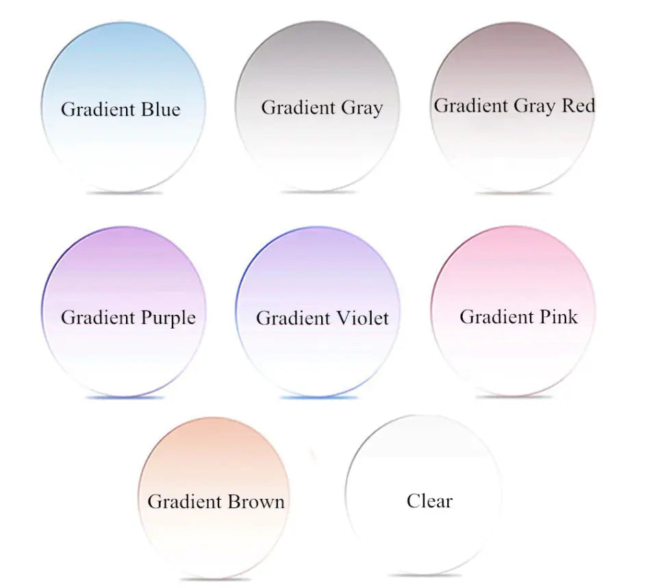 Single Vision Anti Blue M-8 Gradient Tint Lenses — view 8 | Rx Spectacle