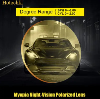 Yellow Polarized CR-39 Resin Lenses UV400 — view 4 | Rx Spectacle