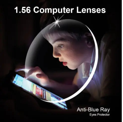 1.56 Index Single Vision Anti Blue Aspheric Lenses — view 7 | Rx Spectacle
