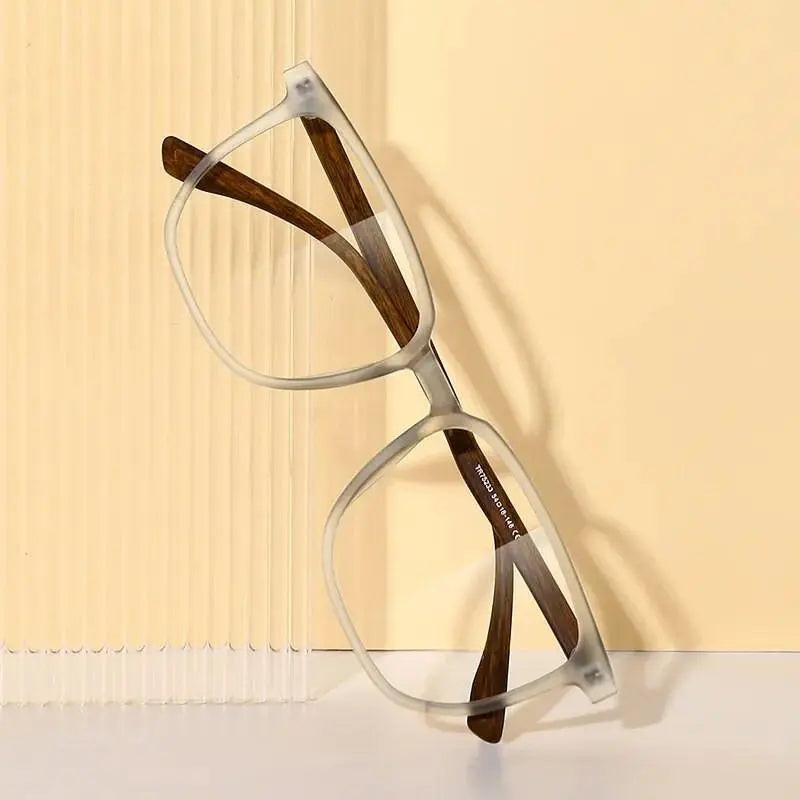 Unisex Square Full Rim Acetate Prescription Glasses 752323 — view 3 | Rx Spectacle