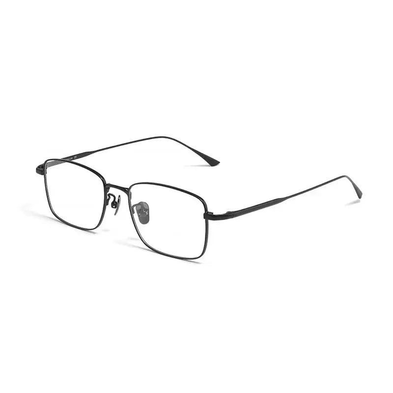 Women's Polygon Full Rim Titanium Prescription Glasses 385218 — view 6 | Rx Spectacle