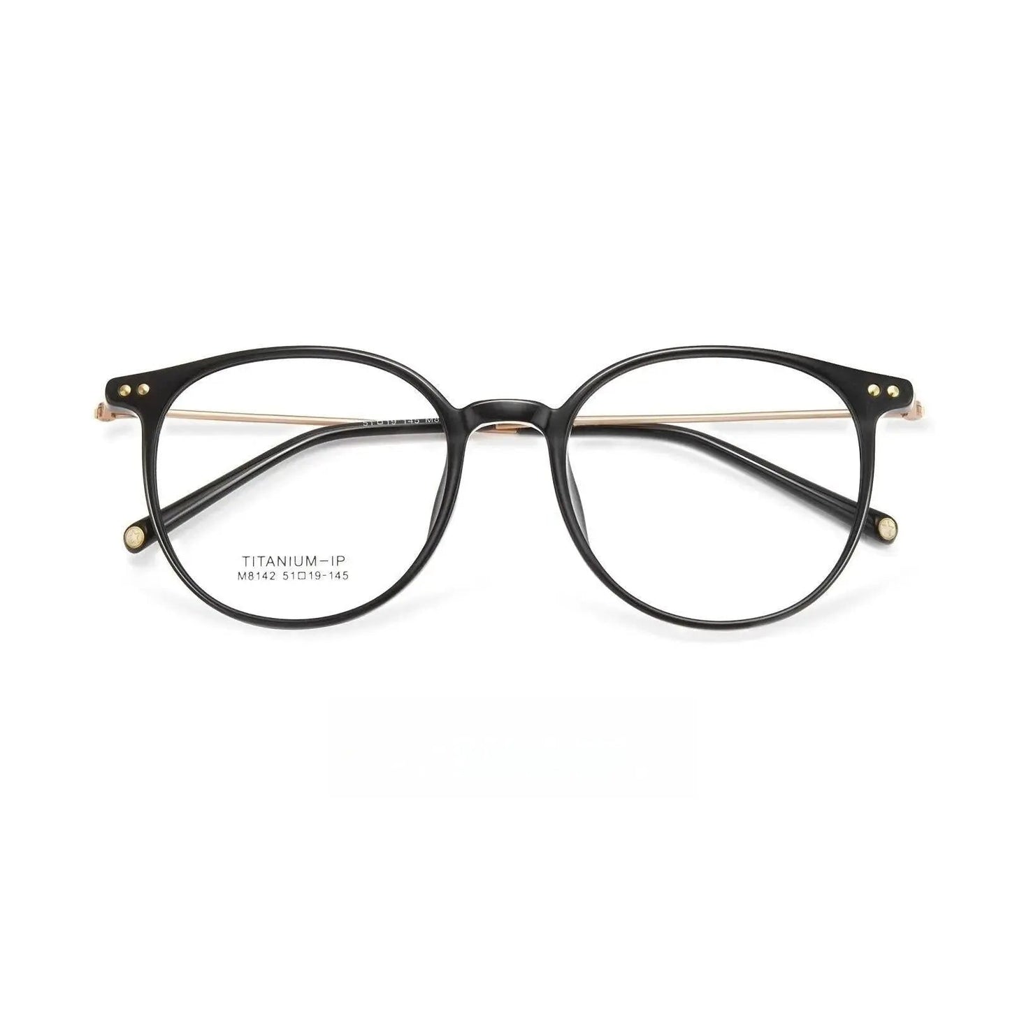 Unisex Square Full Rim Prescription Glasses M8142 — view 7 | Rx Spectacle