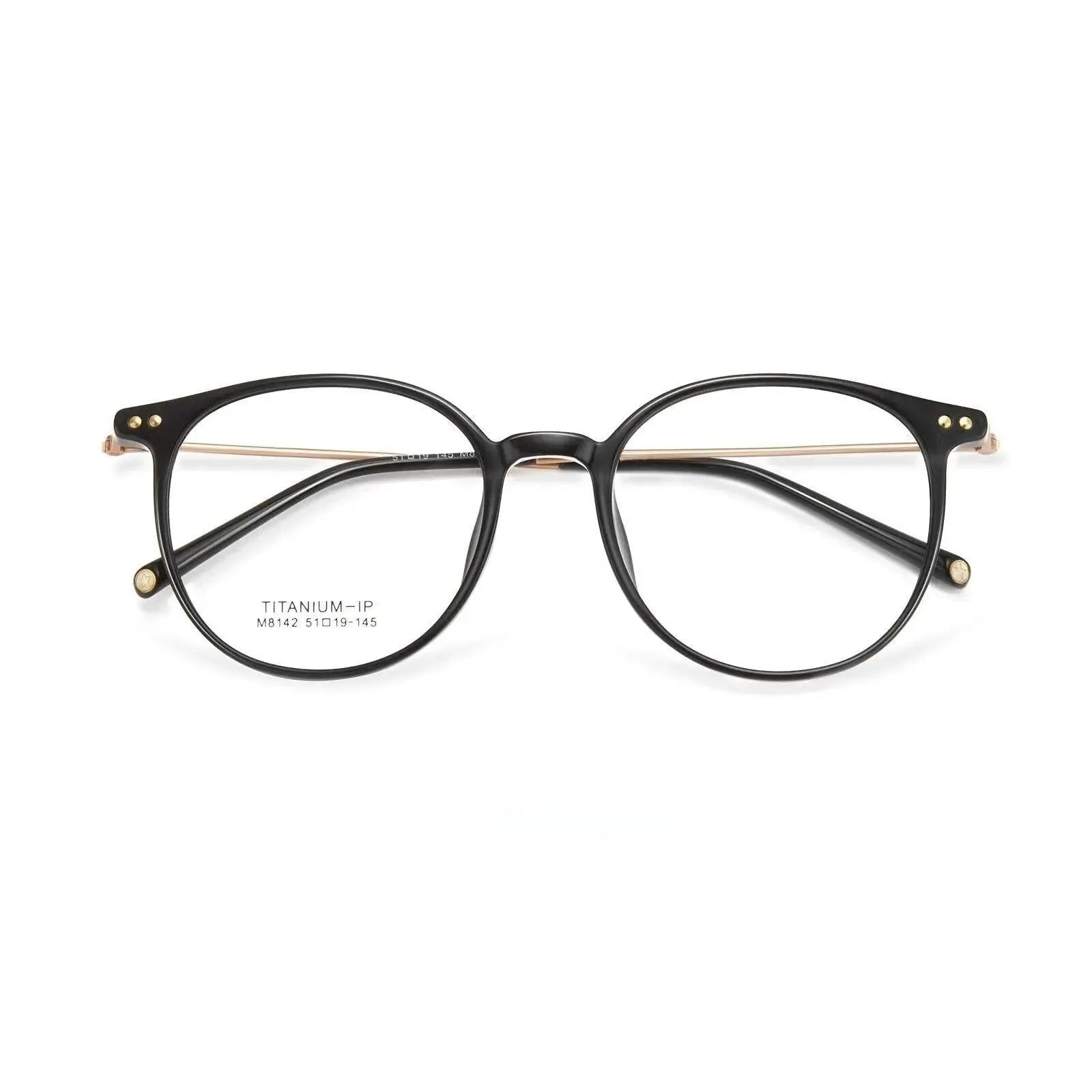 Unisex Square Full Rim Prescription Glasses M8142 — view 7 | Rx Spectacle
