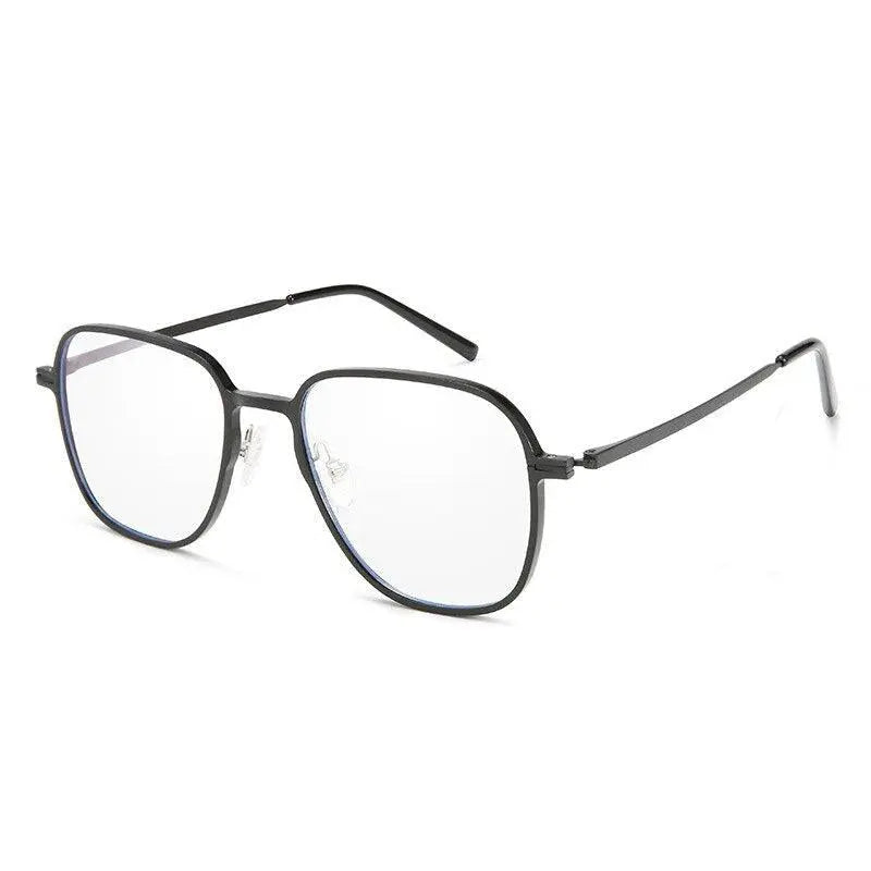 Men's Square Full Rim Oversized Prescription Glasses 6123 — view 8 | Rx Spectacle