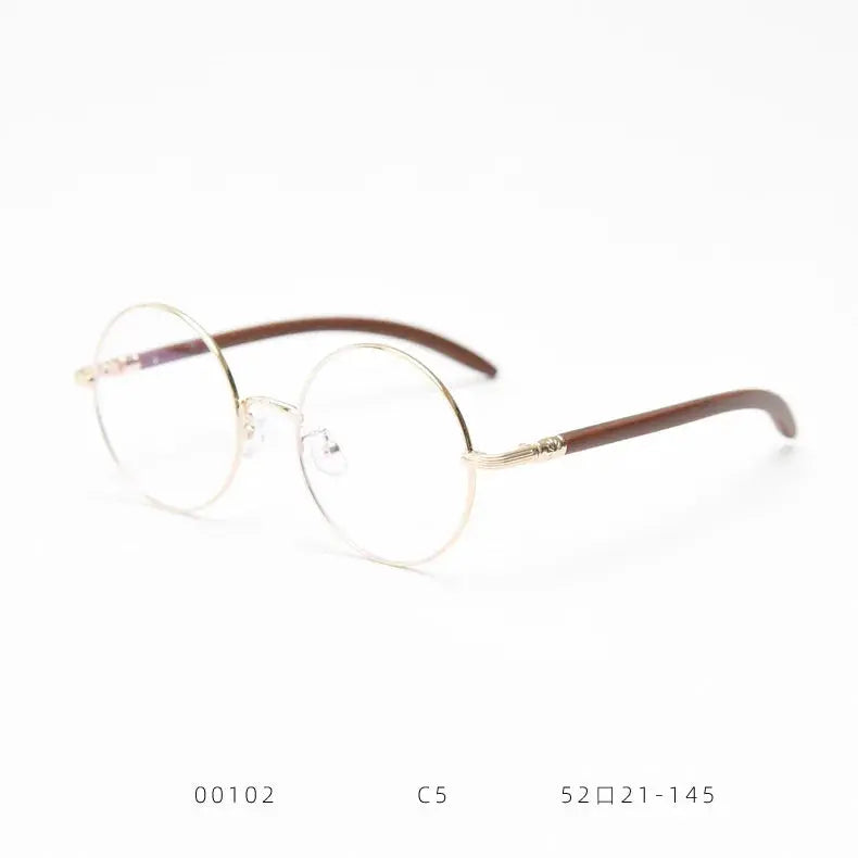 Unisex Round Full Rim TR90 Prescription Glasses 00102 — view 9 | Rx Spectacle