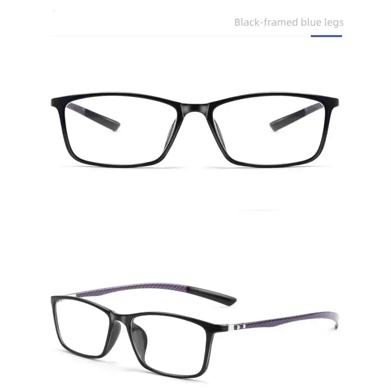 Unisex Square Full Rim TR90 Reading Glasses 0017 — view 6 | Rx Spectacle