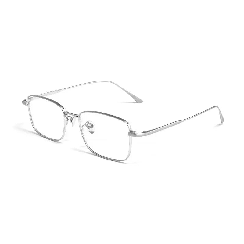 Women's Polygon Full Rim Titanium Prescription Glasses 385218 — view 5 | Rx Spectacle