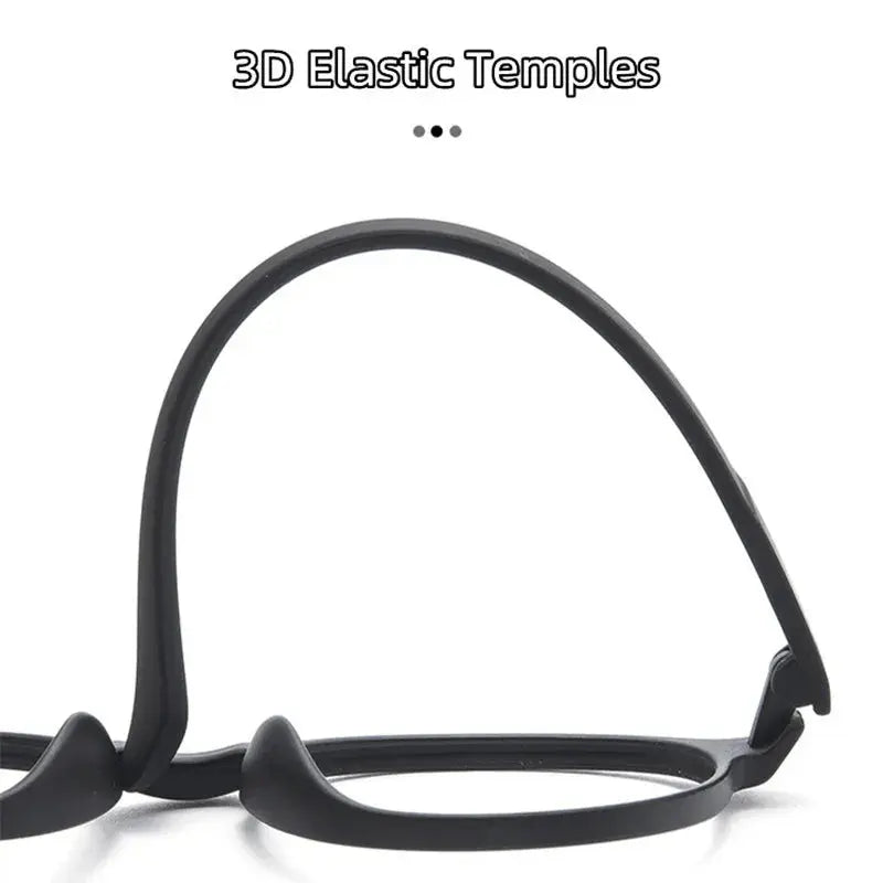Unisex Oval Full Rim Acetate Reading Glasses 66015 — view 3 | Rx Spectacle