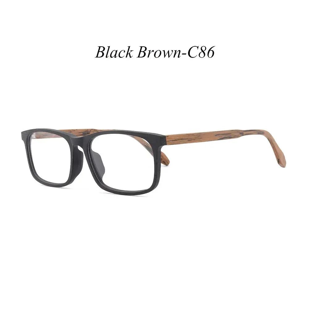 Unisex Polygon Full Rim Acetate Prescription Glasses 961691 — view 3 | Rx Spectacle
