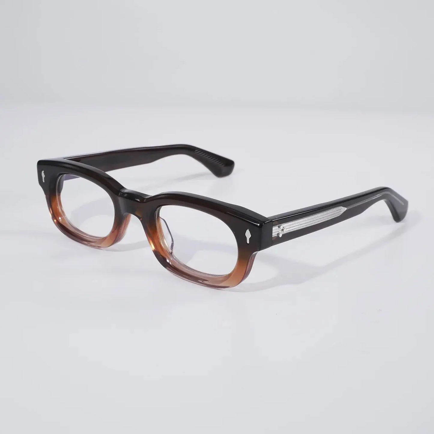 Unisex Oval Full Rim Acetate Prescription Glasses 363119 — view 3 | Rx Spectacle