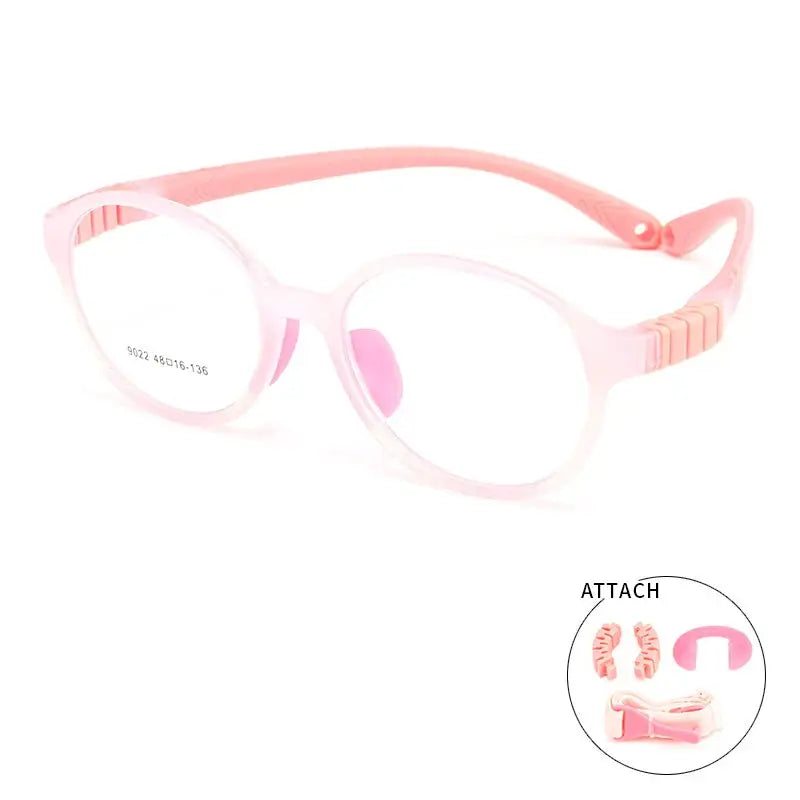 Unisex Oval Full Rim Prescription Glasses 59022 — view 4 | Rx Spectacle