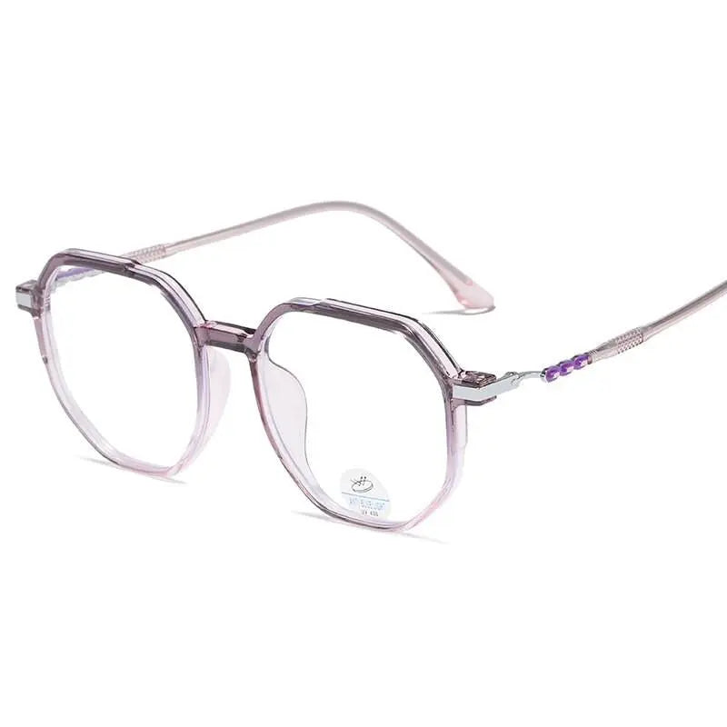 Unisex Polygon Full Rim TR90 Prescription Glasses 81240 — view 7 | Rx Spectacle