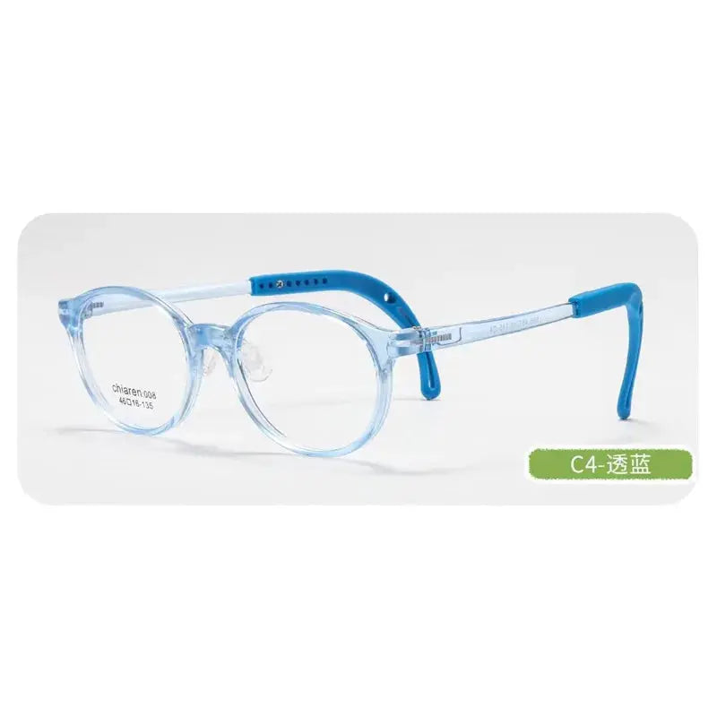 Unisex Oval Full Rim TR90 Prescription Glasses 9911 — view 6 | Rx Spectacle