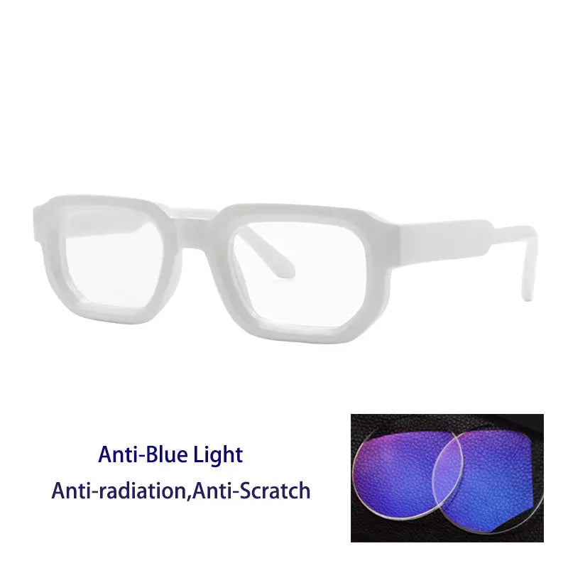 Unisex Square Full Rim TR90 Reading Glasses 71853 — view 5 | Rx Spectacle
